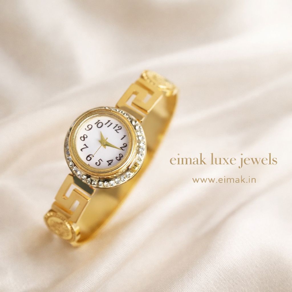 versace crystal bangle watch