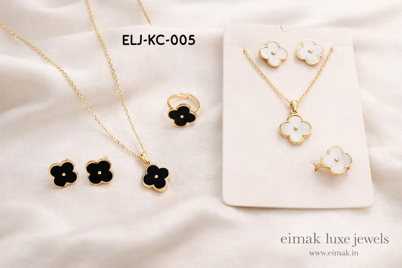 ELJ-KC-005  Flower Elegance kids combo