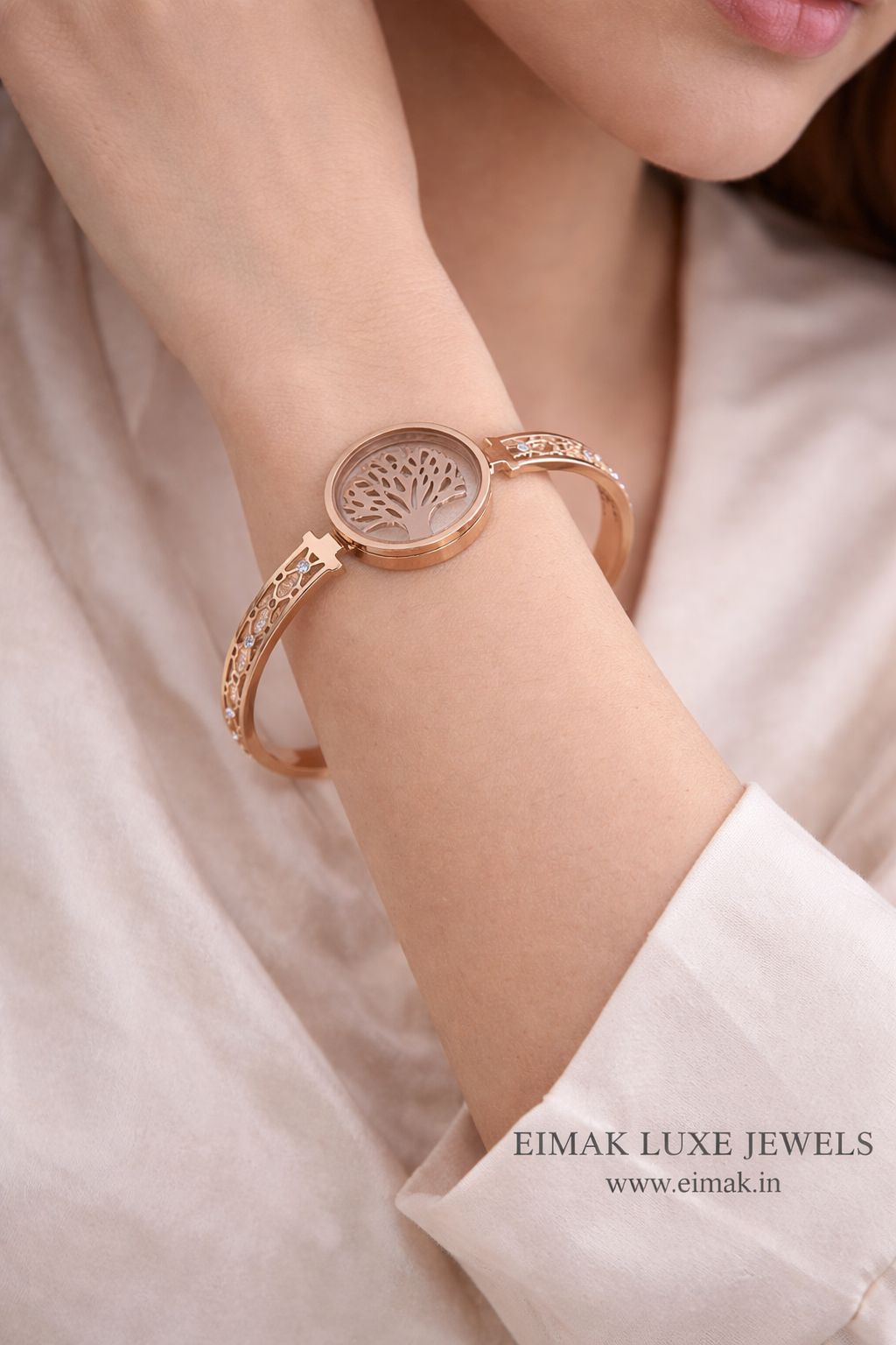 Tree of Life Statement Bangle