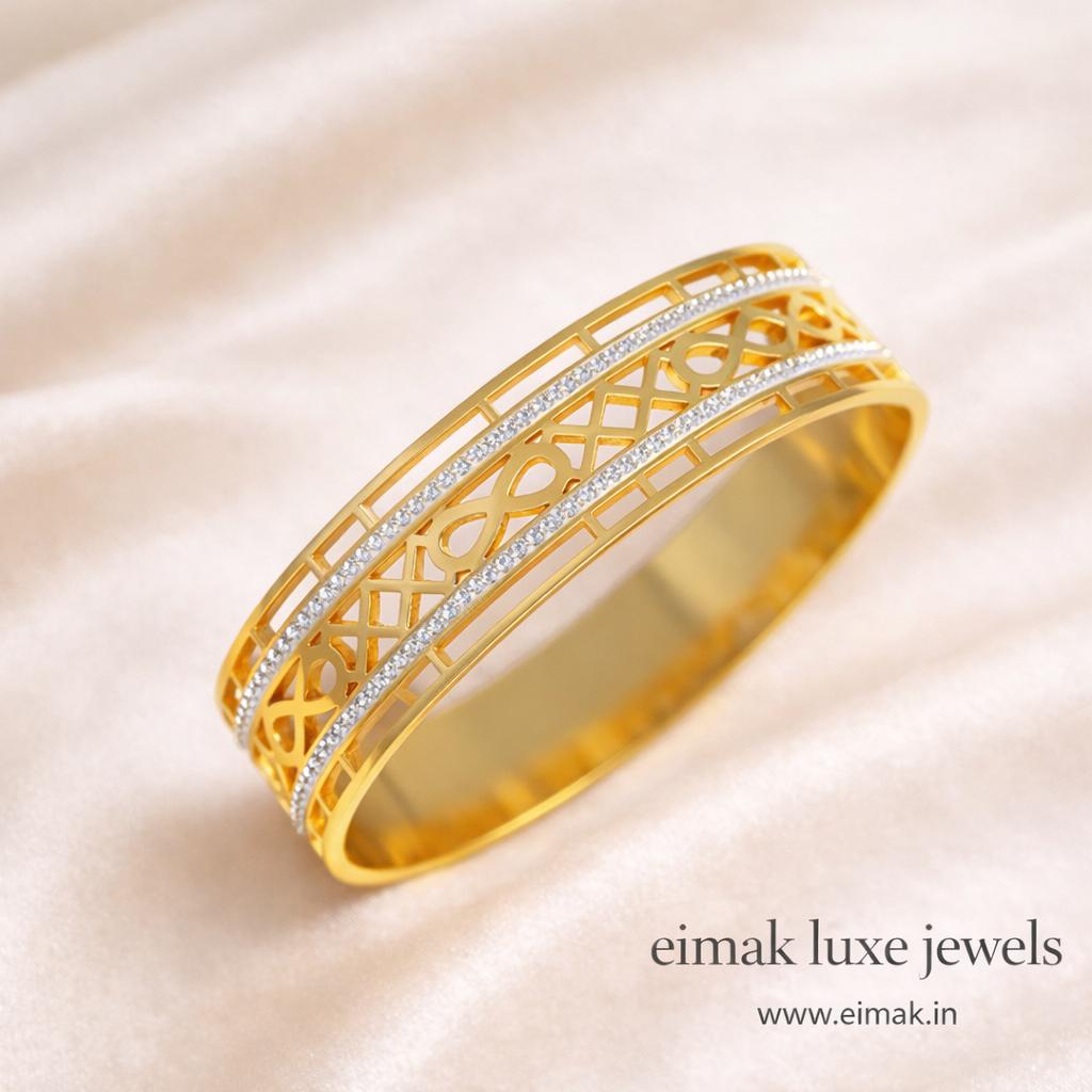 Royal lattice bangles
