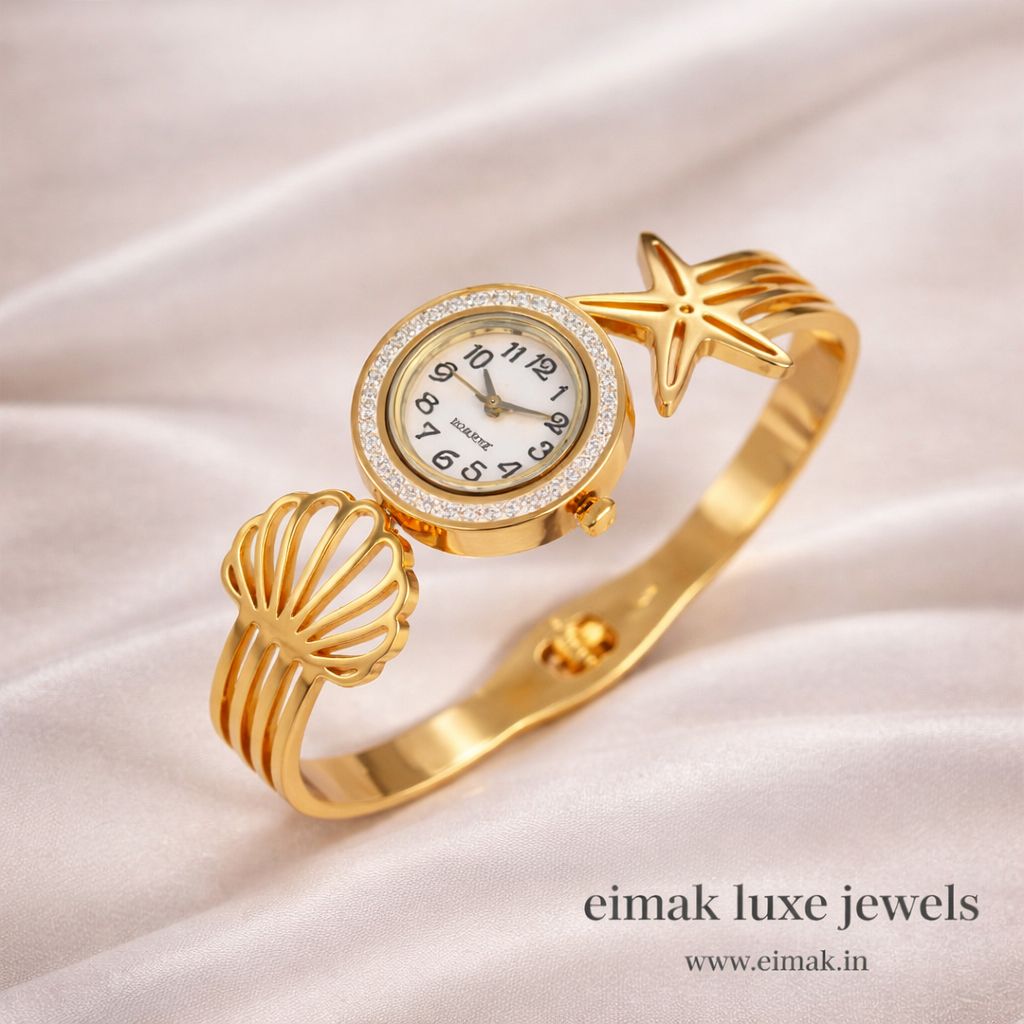 ocean charm bangle watch