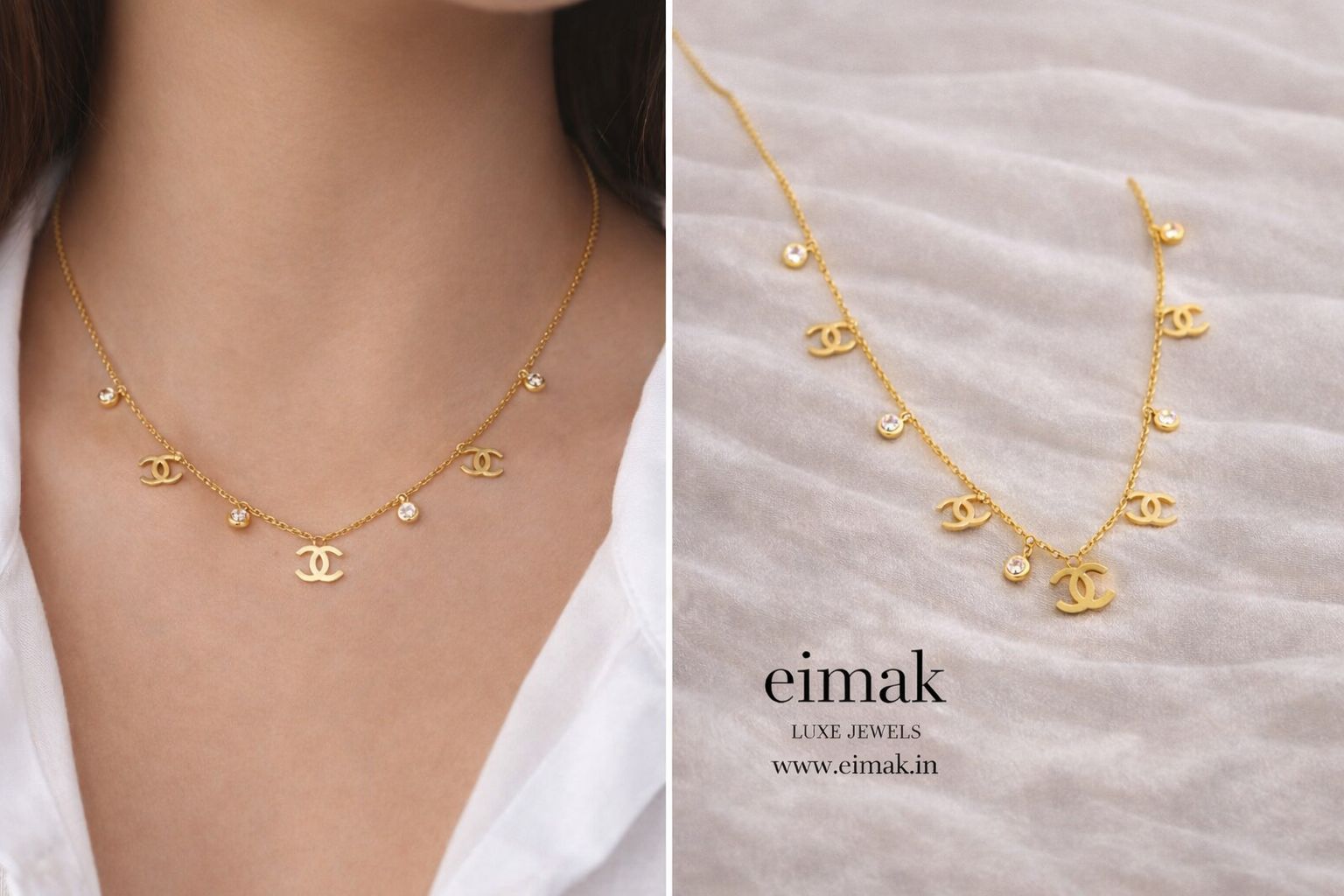 Parisian Luxe Charm Necklace