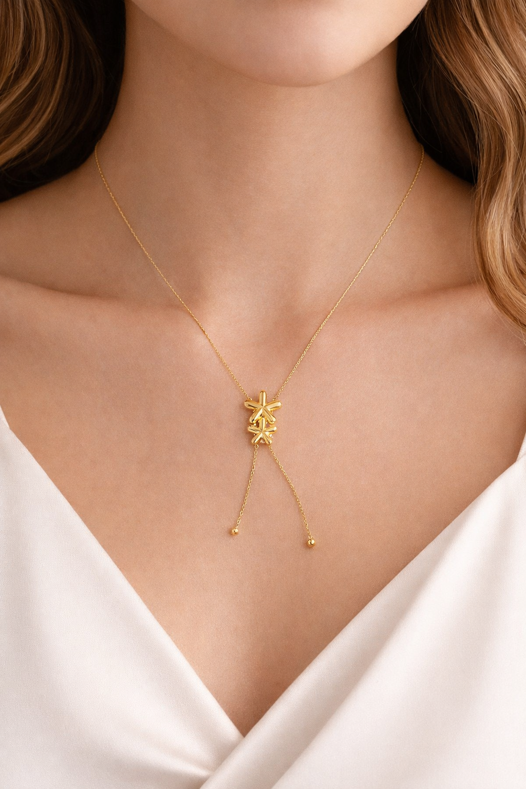 Golden Bloom necklace