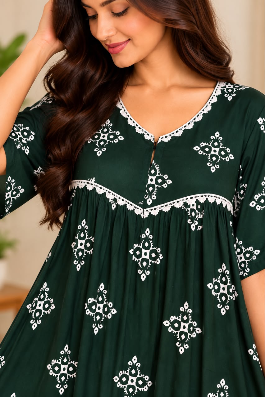 Emerald Bloom Maxi