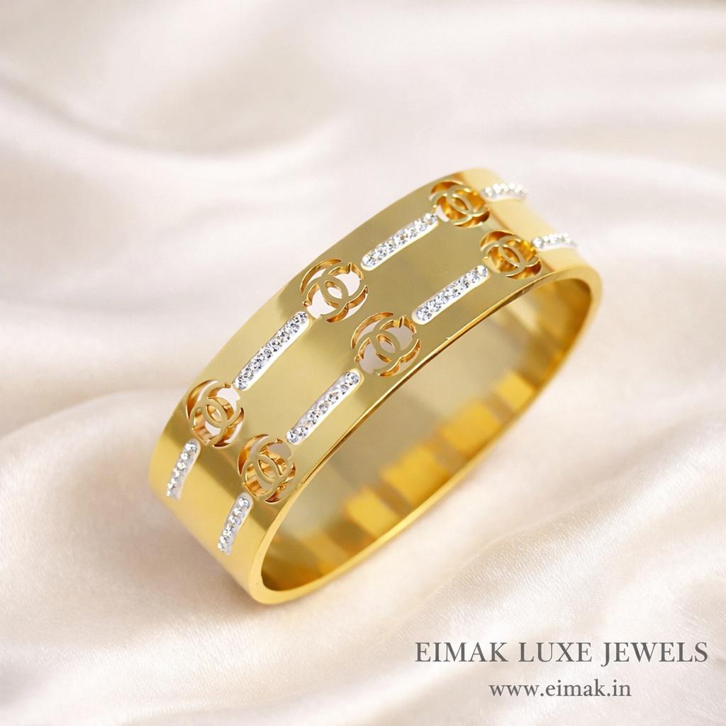 Celeste Link Luxe Bangle