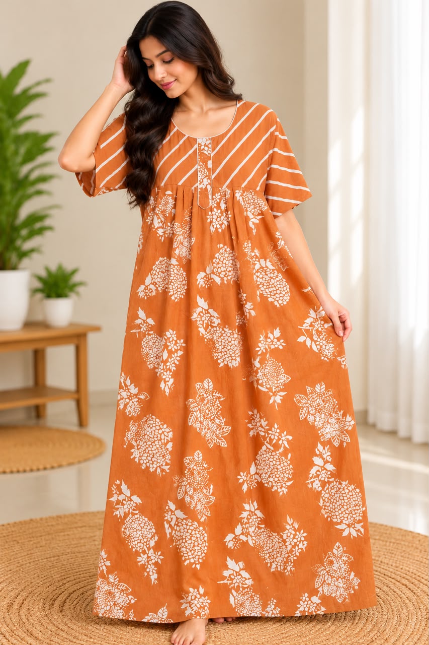 Terracotta Bloom Maxi