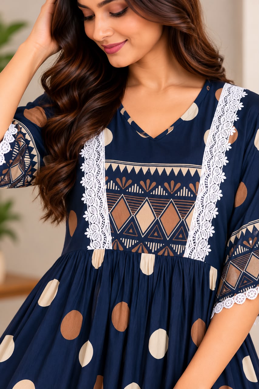  Midnight Polka Maxi 